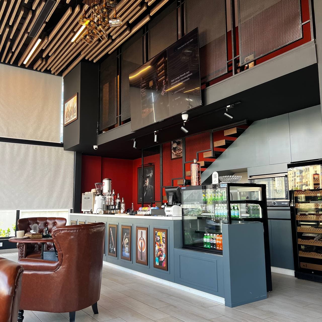 Don Safa — humidor wall